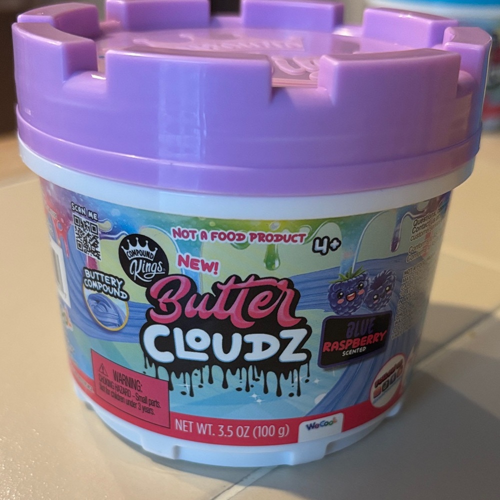 Butter Cloudz Purple Blue Raspberry Scented 4 Pack